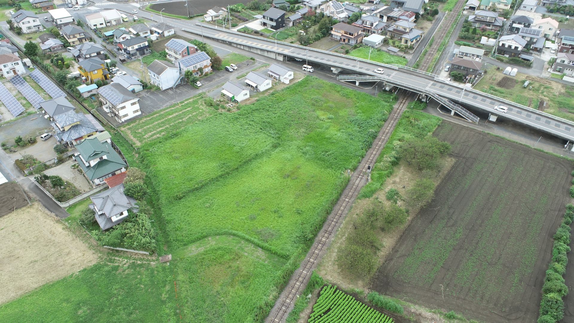 造成・設置前:茨城・常陸大宮市栄町